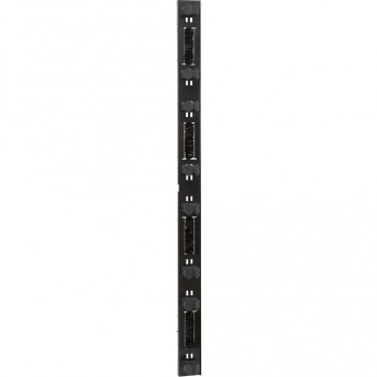 Комплект из 2 панелей со щетками для пропуска кабелей для шкафов высотой 42 U шириной 800 мм вертикальный LCS² Комплект из 2 панелей со щетками для пропуска кабелей для шкафов высотой 42 U шириной 800 мм вертикальный LCS²