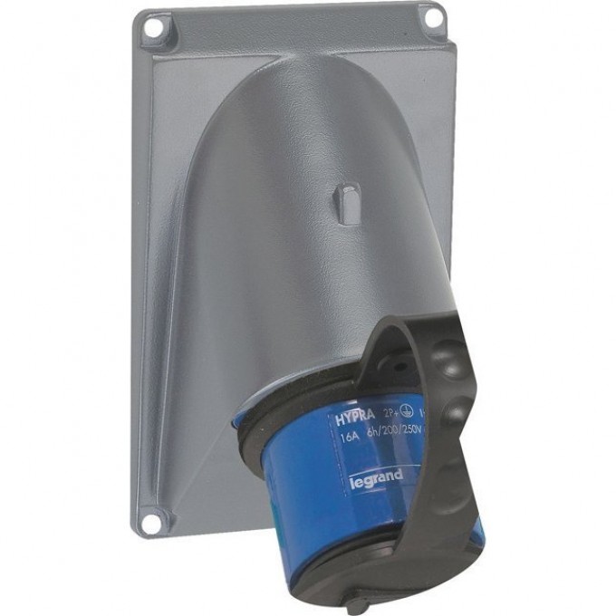 Резиновая защитная заглушка LEGRAND - P17 Tempra Pro - для накладных и мобильных вилок 3К+З, 16 A, серый 052126