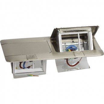 Выдвижной розеточный блок LEGRAND неукомплектованный IP 40 6 модулей нержавеющая сталь Выдвижной розеточный блок LEGRAND неукомплектованный IP 40 6 модулей нержавеющая сталь