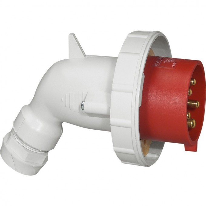 Вилка LEGRAND моб.угл. 32А 3К+Н+З 380В IP67 056528