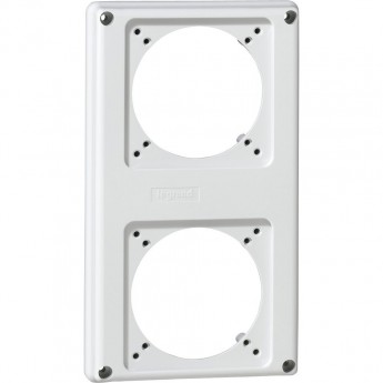 Лицевая панель LEGRAND P17 Tempra Pro 220x125 2 розетки 16 A белый Лицевая панель LEGRAND P17 Tempra Pro 220x125 2 розетки 16 A белый