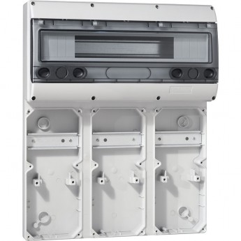 Основание LEGRAND P17 Tempra Pro для лицевых панелей 280x125 рейка 18 модулей (9 розеток 16 A)