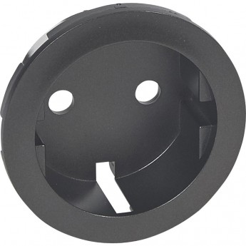 Лицевая панель LEGRAND Celiane розетка 2К+З немецкого стандарта Кат. № 0 671 53/61 графит Лицевая панель LEGRAND Celiane розетка 2К+З немецкого стандарта Кат. № 0 671 53/61 графит