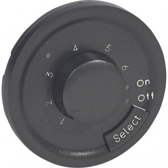 Лицевая панель LEGRAND Celiane термостат с датчиком для теплого пола Кат. № 0 674 05 графит Лицевая панель LEGRAND Celiane термостат с датчиком для теплого пола Кат. № 0 674 05 графит