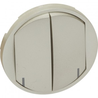 Клавиша управляющего устройства MyHome Play Zigbee 2-канального титан Клавиша управляющего устройства MyHome Play Zigbee 2-канального титан