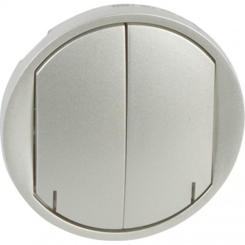 Лицевая панель LEGRAND для Кат. № 0 672 34/36 титан Лицевая панель LEGRAND для Кат. № 0 672 34/36 титан