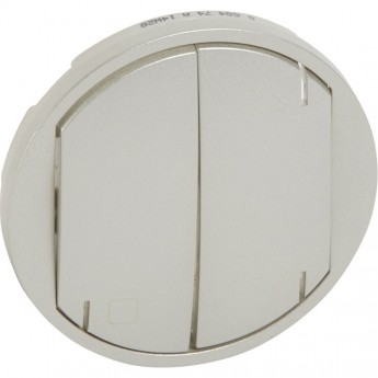 Лицевая панель LEGRAND для Кат. № 0 672 63/64 титан Лицевая панель LEGRAND для Кат. № 0 672 63/64 титан