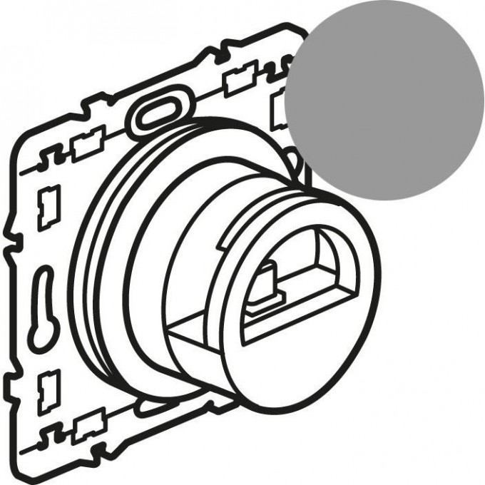 Подставки для смартфона LEGRAND Celiane титан 068524