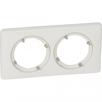 Рамка LEGRAND 2 поста Celiane IP 44 белый Рамка LEGRAND 2 поста Celiane IP 44 белый