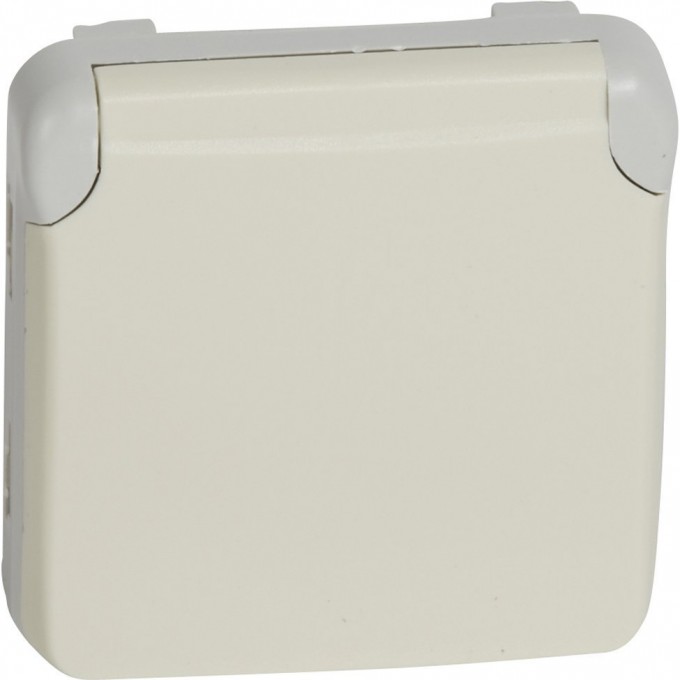 Розетка LEGRAND 2К+З с винтовыми зажимами немецкий стандарт Программа Plexo 16 A 250 В белый 069639