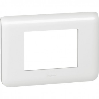 Рамка LEGRAND Mosaic 3 модуля белый