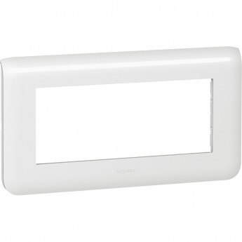Рамка LEGRAND Mosaic 5 модулей горизонтальная белый Рамка LEGRAND Mosaic 5 модулей горизонтальная белый