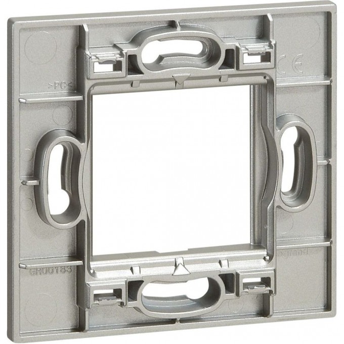 Суппорт LEGRAND для сенсорных панелей устройств управления Zigbee серый 080273