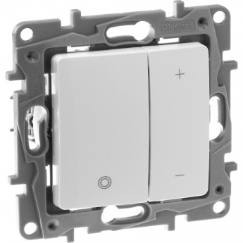 Светорегулятор LEGRAND нажимной Etika 400 Вт белый Светорегулятор LEGRAND нажимной Etika 400 Вт белый