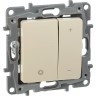 Светорегулятор LEGRAND нажимной Etika 400 Вт слоновая кость 672318