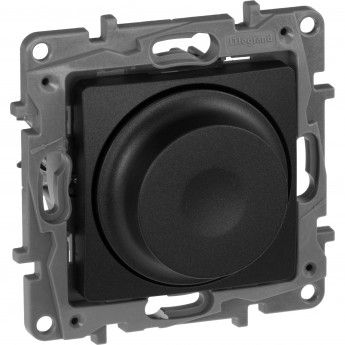 Светорегулятор LEGRAND поворотный без нейтрали 300Вт Etika антрацит Светорегулятор LEGRAND поворотный без нейтрали 300Вт Etika антрацит