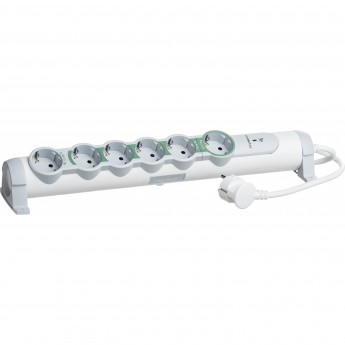 Удлинитель LEGRAND 6x2к+З белый Удлинитель LEGRAND 6x2к+З белый