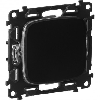 Переключатель LEGRAND Valena ALLURE 10АХ 250В с лицевой панелью безвинтовые зажимы антрацит Переключатель LEGRAND Valena ALLURE 10АХ 250В с лицевой панелью безвинтовые зажимы антрацит