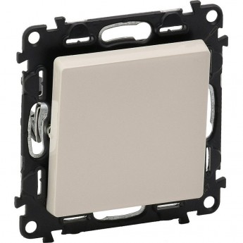 Выключатель LEGRAND Valena LIFE кнопочный 6А 250В с лицевой панелью безвинтовые зажимы слоновая кость Выключатель LEGRAND Valena LIFE кнопочный 6А 250В с лицевой панелью безвинтовые зажимы слоновая кость