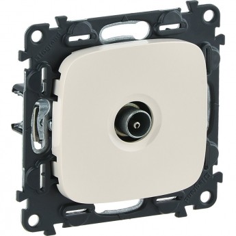 Розетка LEGRAND Valena ALLURE ТВ проходная 1,5дБ/14дБ 0-2400 МГц с лицевой панелью слоновая кость Розетка LEGRAND Valena ALLURE ТВ проходная 1,5дБ/14дБ 0-2400 МГц с лицевой панелью слоновая кость