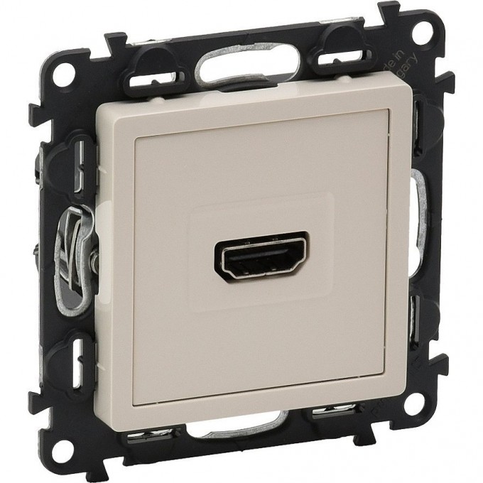 Розетка LEGRAND Valena LIFE для аудио/видео устройств HDMI Тип А с лицевой панелью слоновая кость 753271