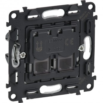 Телефонная розетка LEGRAND Valena IN'MATIC RJ11 двойная Телефонная розетка LEGRAND Valena IN'MATIC RJ11 двойная