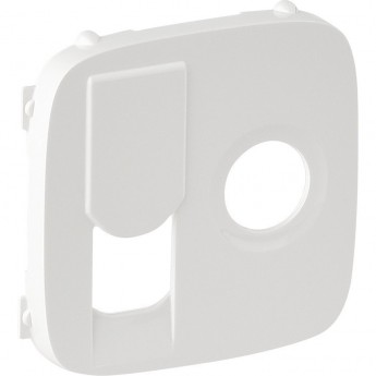 Лицевая панель LEGRAND Valena ALLURE для розетки TV-RJ45 белая Лицевая панель LEGRAND Valena ALLURE для розетки TV-RJ45 белая