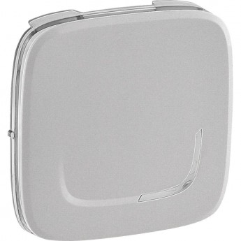 Лицевая панель LEGRAND Valena ALLURE MyHome Play Zigbee для радиоприемного выключателя 1-канального с нейтралью алюминий Лицевая панель LEGRAND Valena ALLURE MyHome Play Zigbee для радиоприемного выключателя 1-канального с нейтралью алюминий