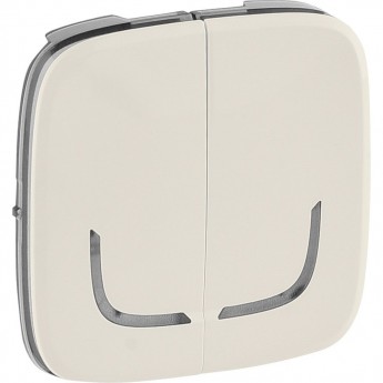 Лицевая панель LEGRAND Valena ALLURE MyHome Play Zigbee для выключателя-радиоприемника 2-канального слоновая кость