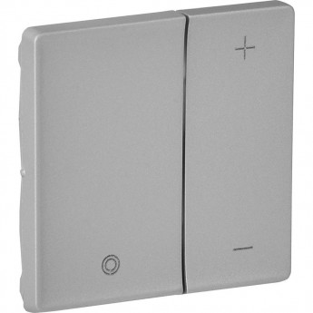 Лицевая панель LEGRAND Valena LIFE для кнопочного светорегулятора алюминий