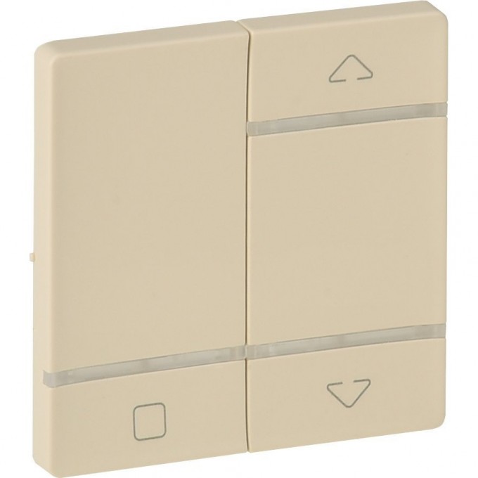 Лицевая панель LEGRAND Valena LIFE MyHome Play Zigbee для радиоуправляющего устройства управления жалюзи/рольставень слоновая кость 754833