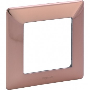 Рамка LEGRAND Valena LIFE "Медь", 1-постовая универсальная, красный Рамка LEGRAND Valena LIFE "Медь", 1-постовая универсальная, красный