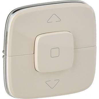 Лицевая панель LEGRAND Valena ALLURE для выключателя жалюзи и рольставней слоновая кость Лицевая панель LEGRAND Valena ALLURE для выключателя жалюзи и рольставней слоновая кость