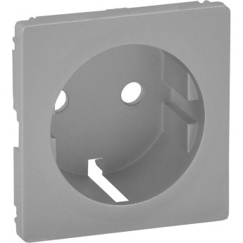 Лицевая панель LEGRAND Valena LIFE для силовой розетки 2К+З с зажимами 6кв.мм алюминий Лицевая панель LEGRAND Valena LIFE для силовой розетки 2К+З с зажимами 6кв.мм алюминий