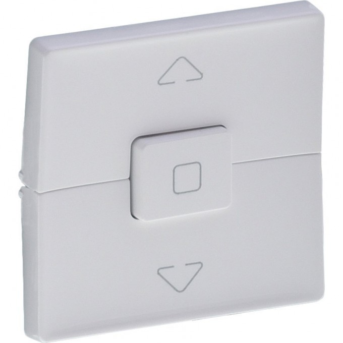 Лицевая панель LEGRAND Valena LIFE для выключателя жалюзи и рольставней белая 755140