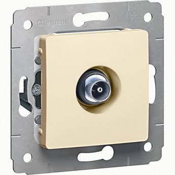 ТВ розетка LEGRAND Cariva звезда 1.5 дБ 2400 МГц слоновая кость ТВ розетка LEGRAND Cariva звезда 1.5 дБ 2400 МГц слоновая кость
