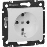 Силовая розетка LEGRAND Valena 2К+3 с защитными шторками на винтах 10/16 А 230/250 В белый 774421