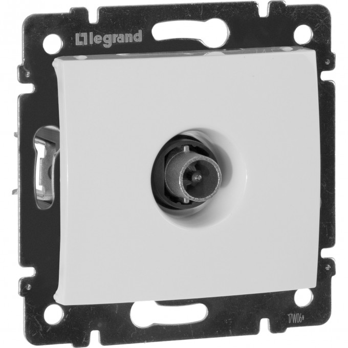 ТВ розетка LEGRAND Valena оконечная 10 дБ 2400 МГц белый 774430