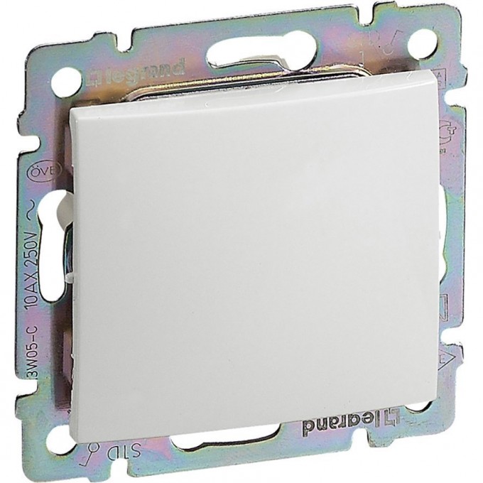 Выключатель LEGRAND Valena одноклавишный 10 A 250 В белый 774401
