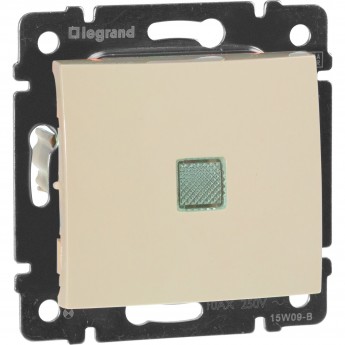 Выключатель LEGRAND Valena с подсветкой 10 A 250 В слоновая кость Выключатель LEGRAND Valena с подсветкой 10 A 250 В слоновая кость
