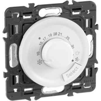 Термостат LEGRAND Celiane комнатный белый Термостат LEGRAND Celiane комнатный белый