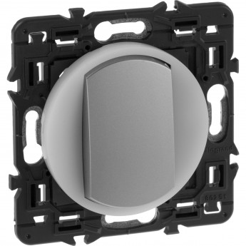 Выключатель LEGRAND Celiane с контурной подсветкой титан Выключатель LEGRAND Celiane с контурной подсветкой титан