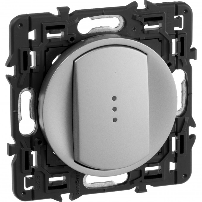 Выключатель LEGRAND Celiane выключатель с подсветкой титан SET-1-067001-25