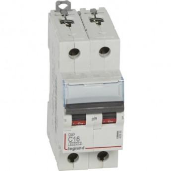 Автоматический выключатель LEGRAND DX3 6000 10kA 16A 2П тип С Автоматический выключатель LEGRAND DX3 6000 10kA 16A 2П тип С