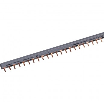 Гребёнчатая шина LEGRAND HX3 стандартная до 63А для винтовых зажимов 2П распределенная на 3 фазы 12 модулей Гребёнчатая шина LEGRAND HX3 стандартная до 63А для винтовых зажимов 2П распределенная на 3 фазы 12 модулей