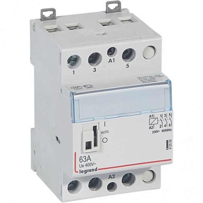Контактор LEGRAND CX3 230В 3НО 63А/3п с ручкой управления 412550