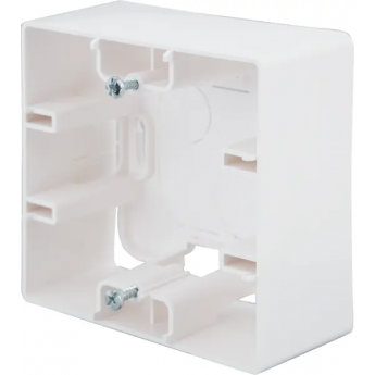 Коробка LEGRAND Etika накладного монтажа 1 пост белый Коробка LEGRAND Etika накладного монтажа 1 пост белый