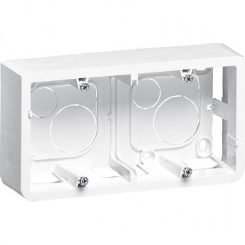 Коробка LEGRAND Mosaic накладная 4/5 модулей, высота 40мм, белый Коробка LEGRAND Mosaic накладная 4/5 модулей, высота 40мм, белый