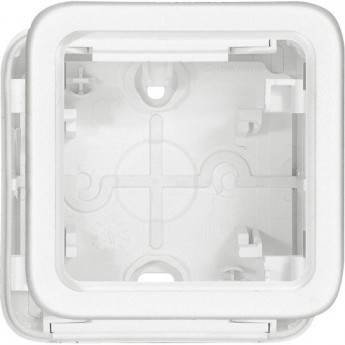 Коробка однопостовая LEGRAND цвет белый