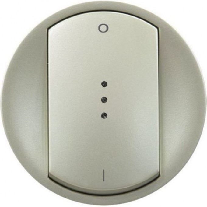 Лицевая панель выключателя LEGRAND Celiane с подсветкой\индикацией, титан 68303